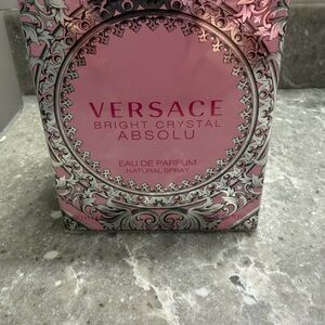 Versace Bright Crystal Absolu Pink and Silver Box